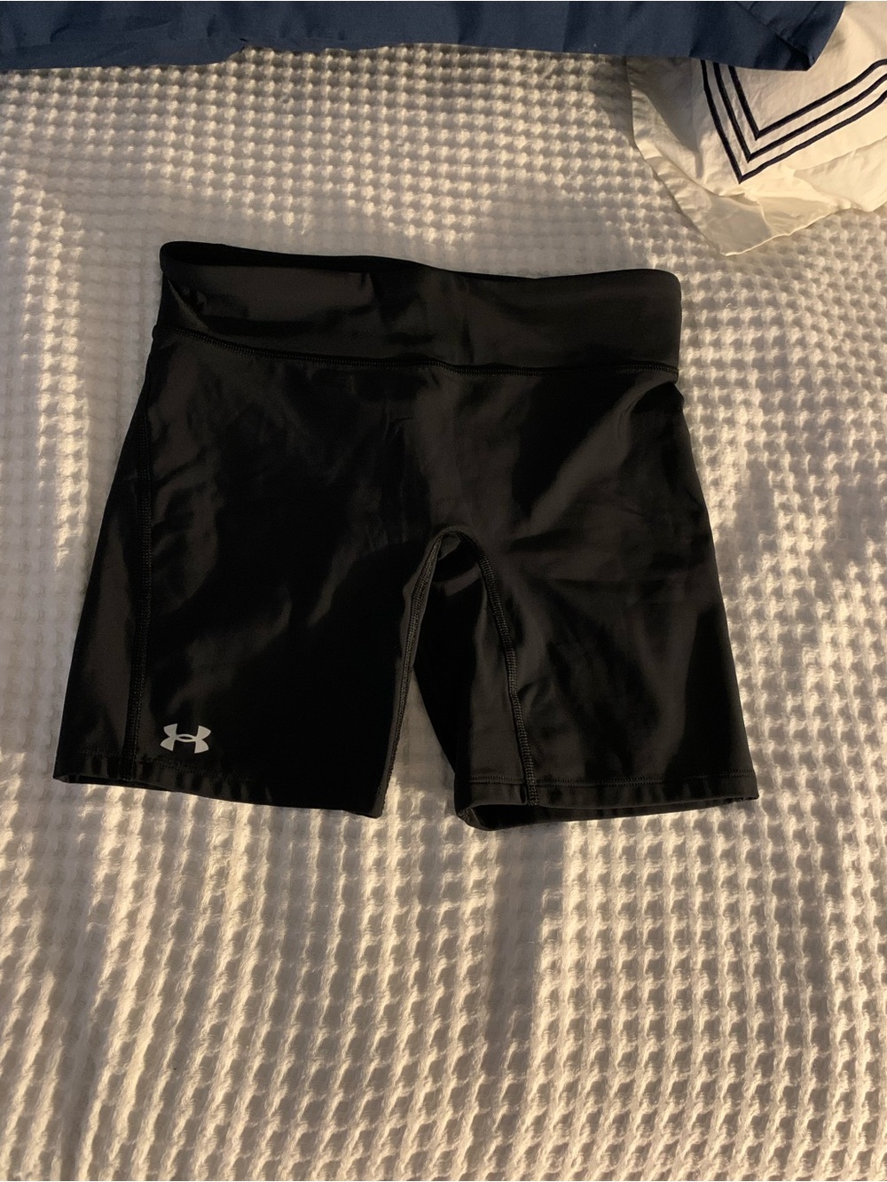 Under Armour Black Women's Performance Bike Shorts Size Medium EUC